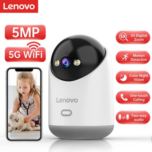 LENOVO camara con deteccion de movimiento ideal para monitor de bebé o prevencion de intento de robo
